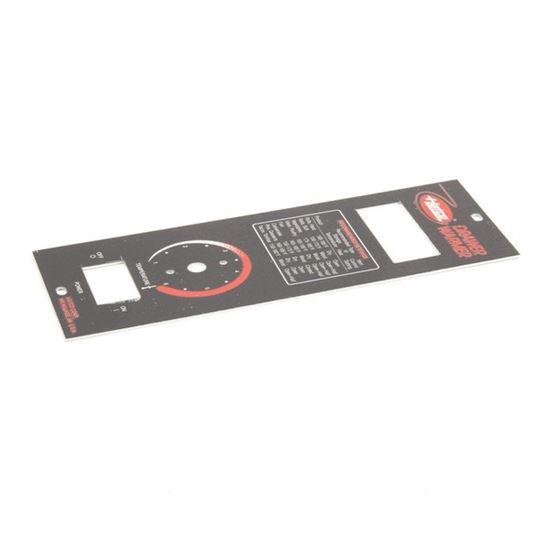 Picture of Hdw Control Face Plate,Tstat for Hatco Part# 07.01.179.00
