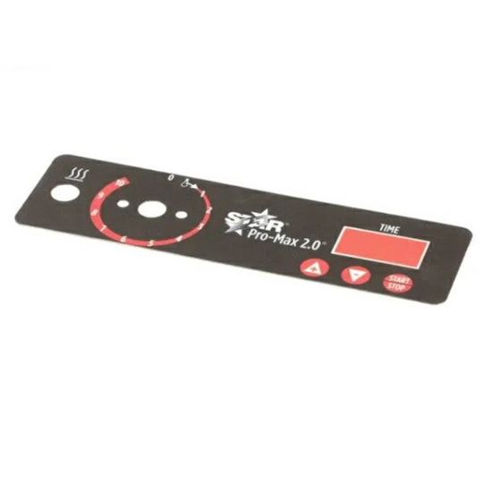 Picture of Label/Overlay, L/H Timer , Pro Max for Star Mfg Part# 2M-Z22061