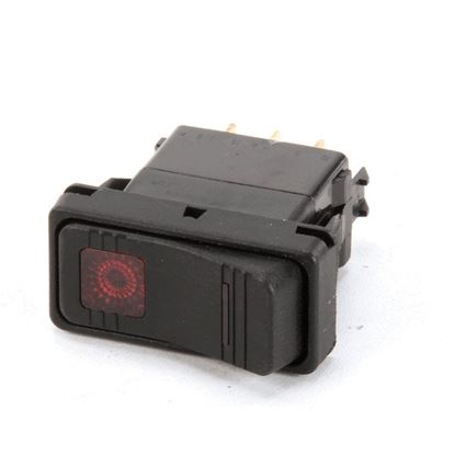 Picture of Switch, Rocker, Dpdt , On/On, Heat/Proof for Nu-Vu Part# 50-1357