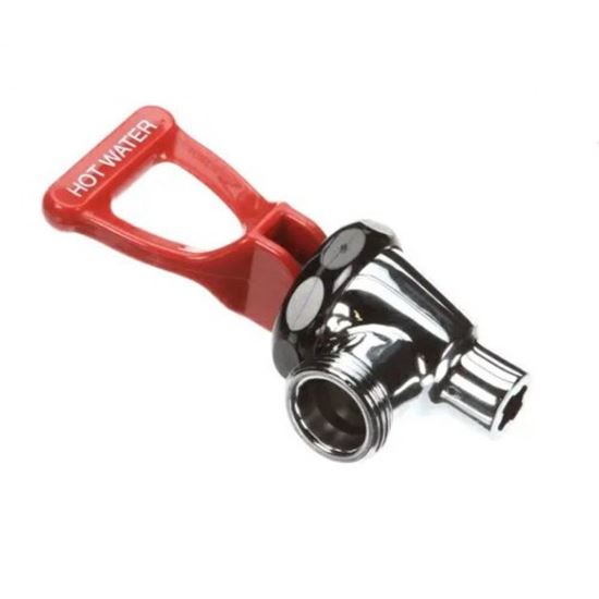 Picture of Faucet Assy, Brass , Red Handle for Star Mfg Part# 2U-87030
