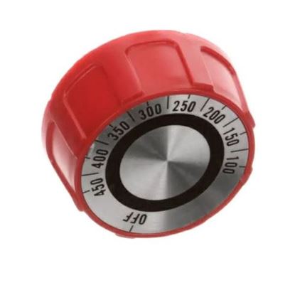 Picture of Knob, 100-450F, Red , D-Stem Left for Lang Part# Y9-70701-19-2