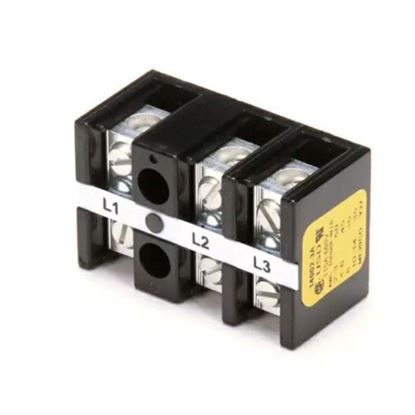 Picture of Terminal Block, 3-Pole , 600V 115A for Lang Part# 2E-30500-09
