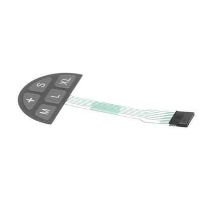 Picture of Switch, Membrane  5 Cup Size Im for Bunn Part# 45759.0003