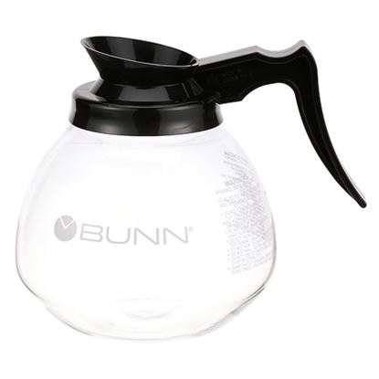 Picture of Decanter, Glass-Blk  12Cup 1Pk for Bunn Part# 42400.0101