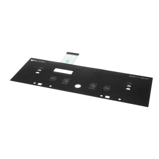 Picture of Switch,Membrane  (W/Fct-Dual) for Bunn Part# 29974.0000