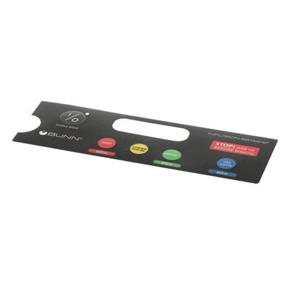 Picture of Overlay, Itcb  Four Button Mcd for Bunn Part# 36367.0022