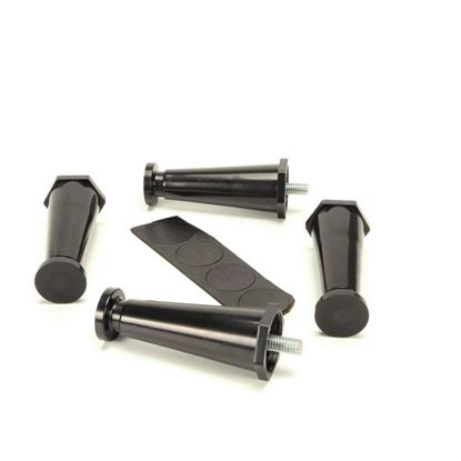 Picture of Kit, Leg-4.0 Adj  Blk Plstc Flg for Bunn Part# 13255.0003