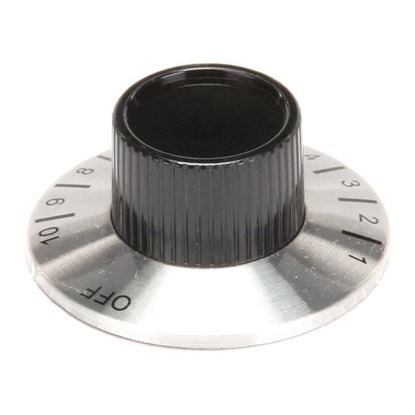 Picture of Knob, Thermostat, Elec , 115B 1312-C for Duke Part# 223590