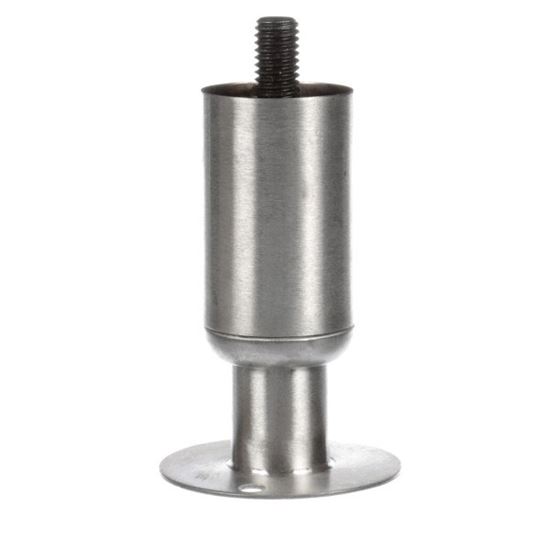 Picture of Leg W/ Flanged Foot, S/S , 4" Adj, Single for Pitco Part# 60140401-C