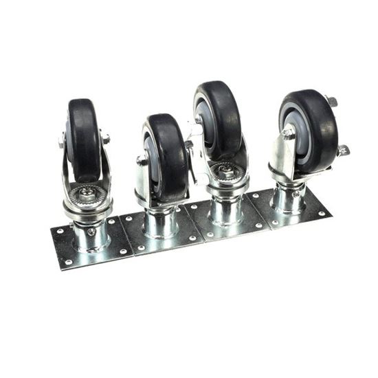 Picture of Caster Kit, Plate Mount , Set/4 for Vulcan Hart Part# 00-421893-000G1
