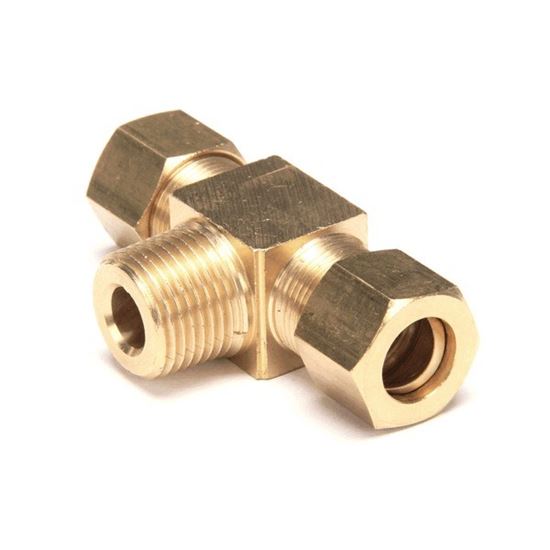 Picture of Tee, 3/8Mpt X 7/16Cc  for Vulcan Hart Part# 00-498715