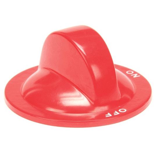Picture of Knob, Switch, On/Off , Red for Vulcan Hart Part# 00-421253-00001