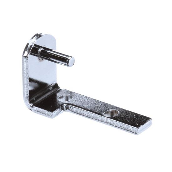 Picture of Hinge Bracket, Top Rh , Chrome for Beverage Air Part# 401-246A-01