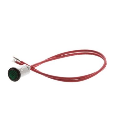 Picture of Pilot Light, Green, , 240V, 10" Lead for Cres Cor Part# 0766 097