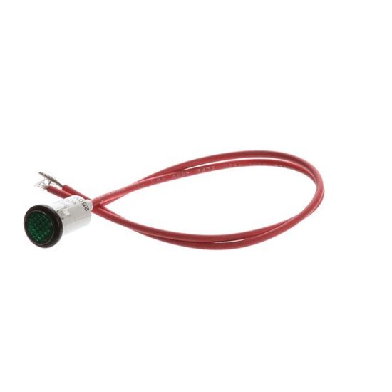 Picture of Pilot Light, Green, , 240V, 10" Lead for Cres Cor Part# 0766-097