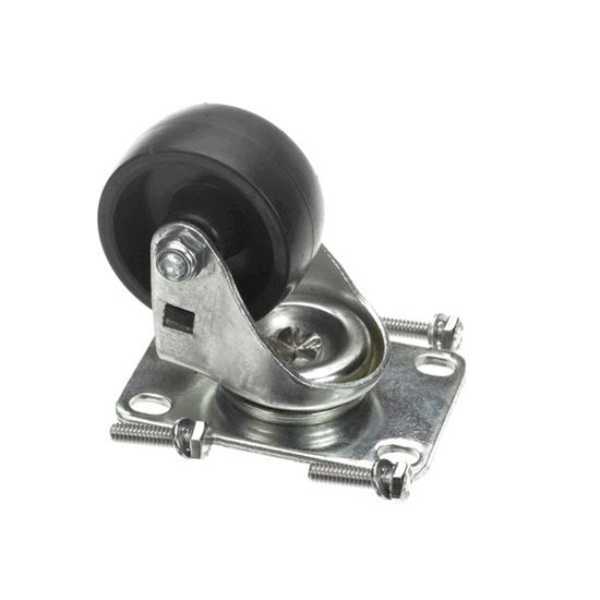 Picture of Caster, Swvl Plt, 2.5"D ,  Polyolefin Kit for Cres Cor Part# 0569310K