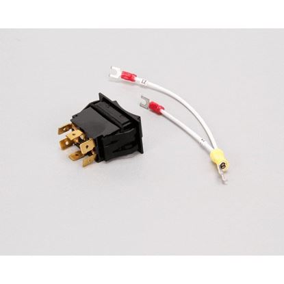 Picture of Switch Kit, Rocker, Dpdt , Basket Lift, Alf-F for BKI (Barbeque King) Part# AN1529150S