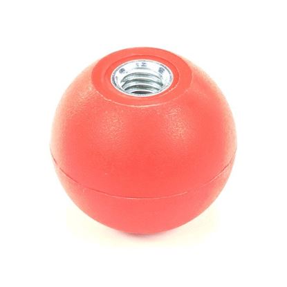 Picture of Knob, Spherical, Red , 1.88"D for BKI (Barbeque King) Part# K0203