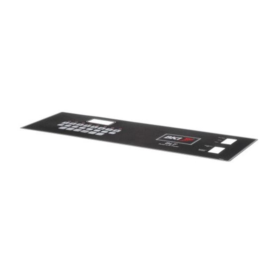 Picture of Decal, Control Panel , Boil Out, Blf/Fc for BKI (Barbeque King) Part# N0709