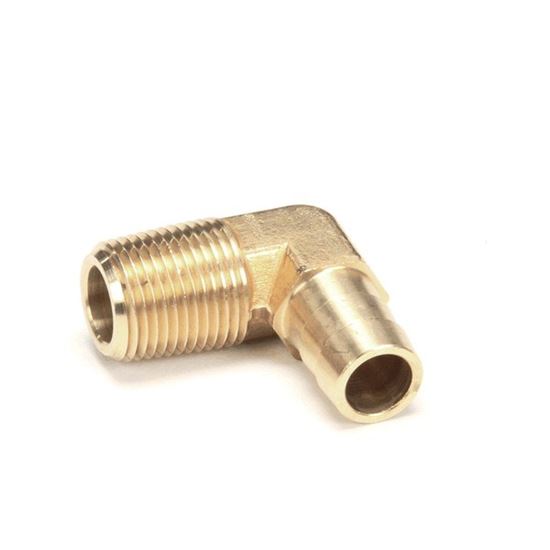 Picture of Elbow, 90Deg, Brass ,3/8"Mpt X 1/2"Hose Barb for Champion Part# 0502653