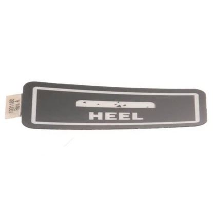 Picture of Label - Heel  for Roundup - AJ Antunes Part# 1001180