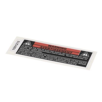 Picture of Label - Shock Hazard  for Roundup - AJ Antunes Part# 1001213