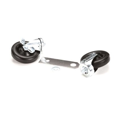 Picture of Casters, 1 W/, 1 W/O Brk  for Montague Part# 10476-0