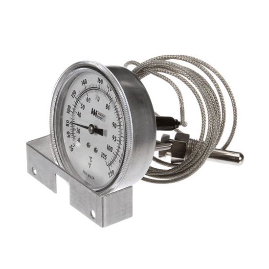 Picture of Temp Gauge 3 1/2  Dial 10Ft Lg for Stero Part# P65-6105