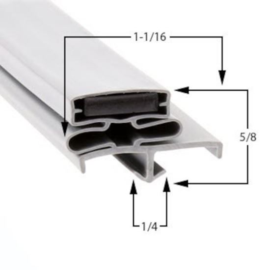 Picture of Gasket, Door, Ri, 3-Side , 67-7/8" X 29-3/4" for Victory Part#  50359410