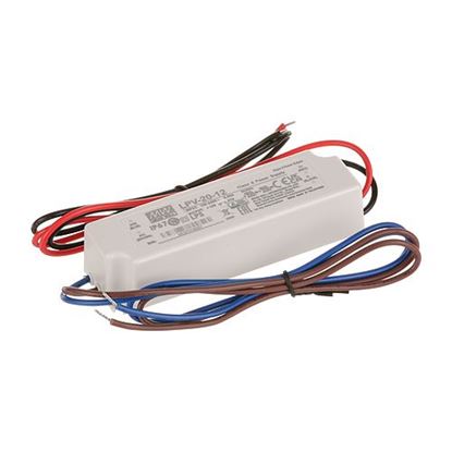 Picture of Power Supply , 100-240Vac>>12Vdc, 20W for Continental Refrigerator Part# 4-718