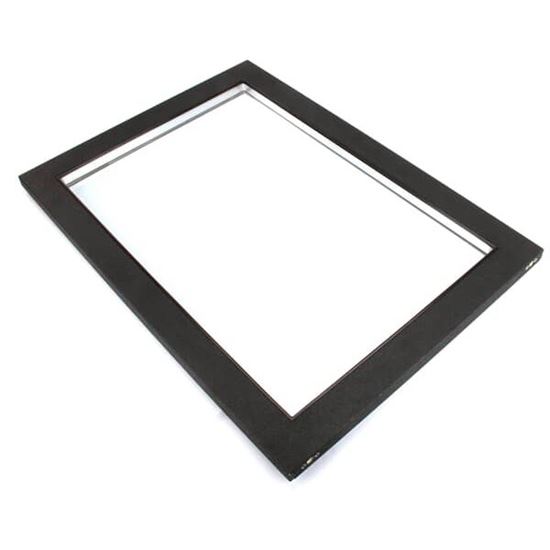 Picture of Door, Glass, Black,  Standard for Glastender Part# 06001597