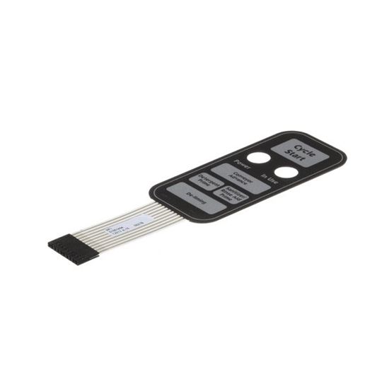 Picture of Switch Panel, Membrane  For Gw2 for Glastender Part# 01001464