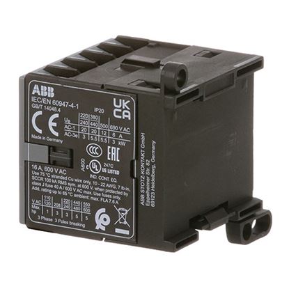 Picture of Contactor, 16 Amp  600 Vac for Globe Part# X20028ABB