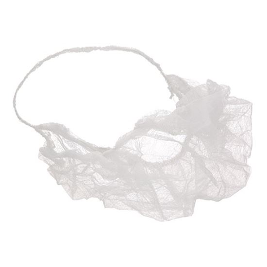 Picture of Beard Covers - White  (C S/1000Ea) for AllPoints Part# 8408449