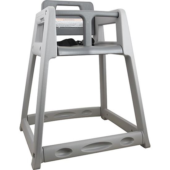 Picture of High Chair, Plastic, Gry , Unassembled for AllPoints Part# 8408552
