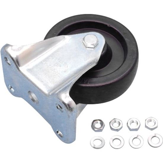 Picture of 4In Rigid Caster  for Rubbermaid Part# RBMDFG4708L40000