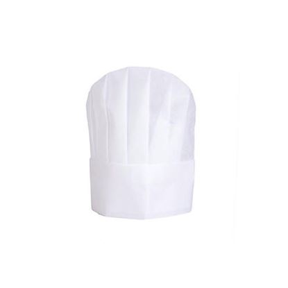 Picture of Chef Hat 25/Pk White for AllPoints Part# KNG1152