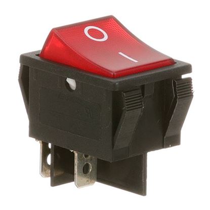 Picture of Switch,Rocker(On/Off,Lgh ,Red) for Grindmaster Part# L155A