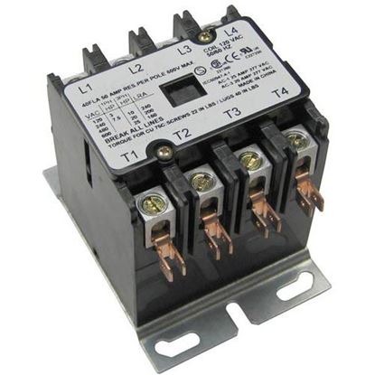 Picture of Contactor 4P 40/50A 120V for Grindmaster Part# A514005