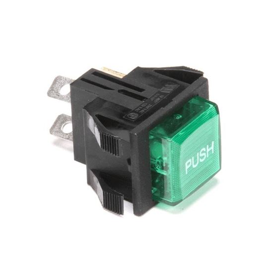 Picture of Switch Green Push  Gb/Java/Ur for Grindmaster Part# L455AL