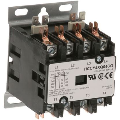 Picture of Contactor 4P 40/50A 24V for Groen Part# -119811