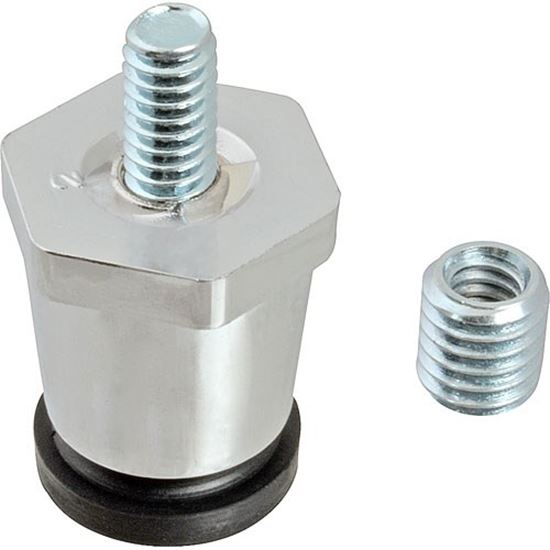Picture of Leg1"H,1/4"-20 Thd,W/Ada Ptor for Hatco Part# HTR05.30.081.00
