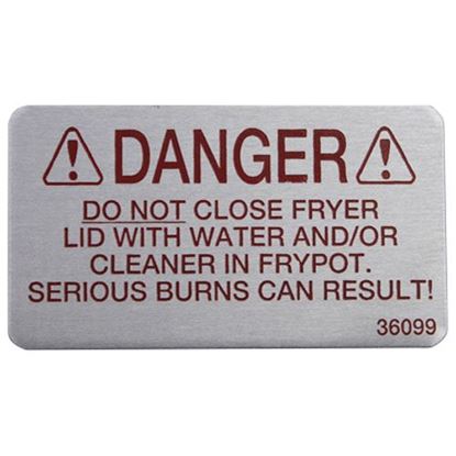 Picture of Label - Danger  for Henny Penny Part# HEN36099