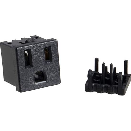 Picture of Receptacle, Nema 5-15R , 125V for Henny Penny Part# HENMS01-197