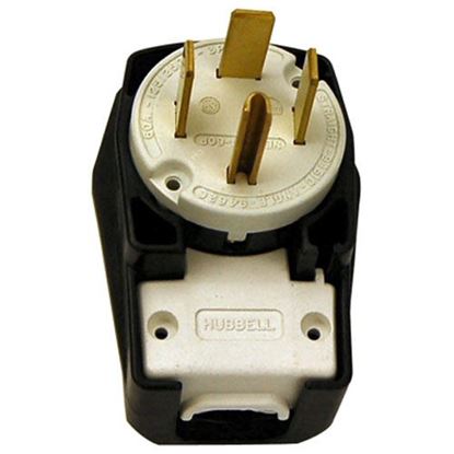 Picture of 90 Deg Plug 60A 125/250V  for Hubbell Part# -9462A