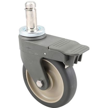 Caster 5"Od, W/ Brake  for Intermetro Part# 5PCB