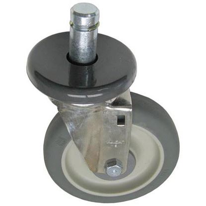Picture of Stem Caster (No Brake) 5" Wheel For 1" Tubing for Intermetro Part# 5MP