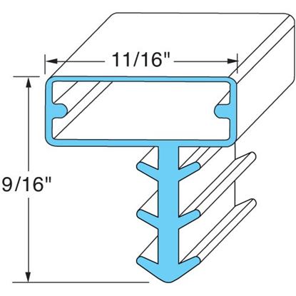 Picture of Door Gasket -  36-1/4" X 79" for Kolpak Part# KLP255671075