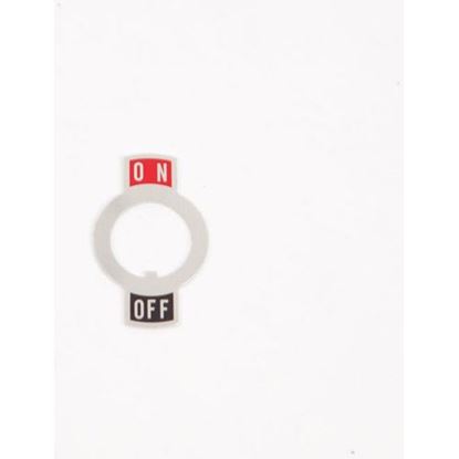 Picture of On-Off Switch Plate  for APW Part# 2E-67003