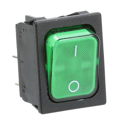 Picture of Rocker Switch - Green Light for Merco Part# 2195339